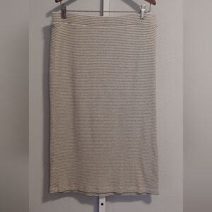 Eliane Rose Striped Pencil Skirt Sz L